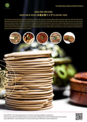 NHANG VÒNG TRẦM HƯƠNG 100G